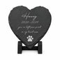 Personalized Cat Dog Memorial Plaque Custom Photo Slate Stone Pet Loss Sympathy Gift Garden Decor Remembrance Stone with Name
