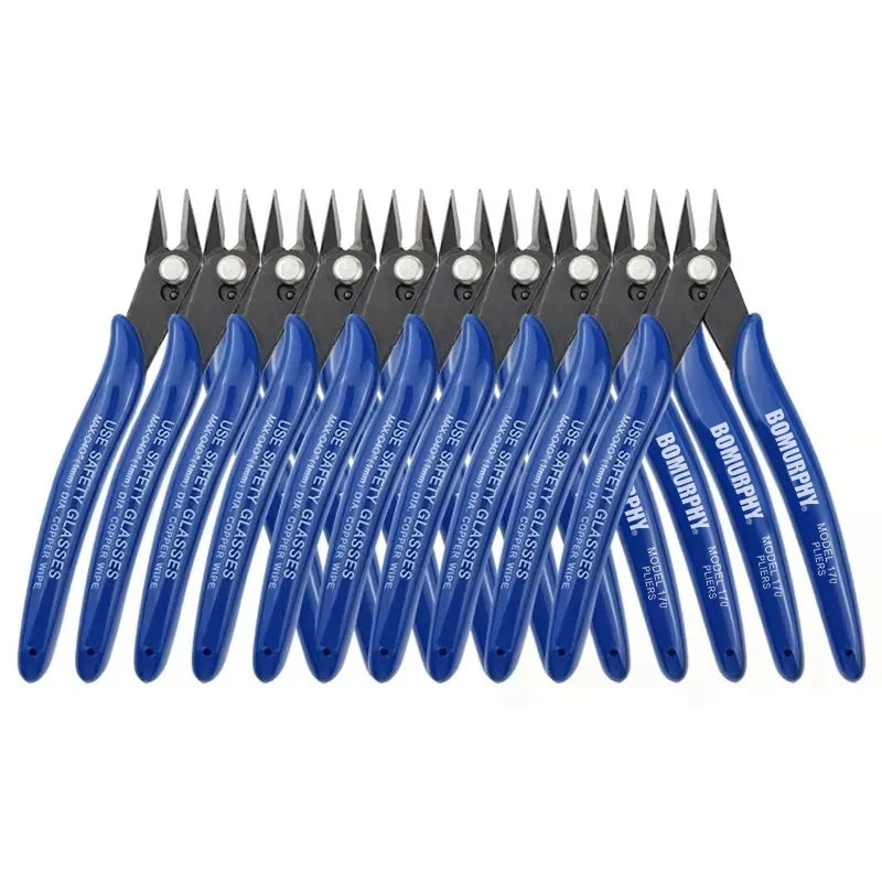 Bomurphy 170 Wishful Clamp DIY Electronic Diagonal Pliers Side Cutting Nippers Wire Cutter 3D Printer Parts Copper Jewelry