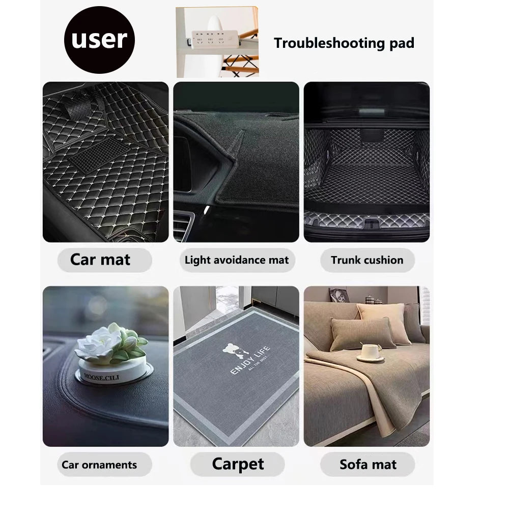 1-90 Self Adhesive Fastener Tape Extra Strong Carpet Fixing Sticker Double-Sided Hook-and-Loop Fastener Auto Adhesive Tape Fixed