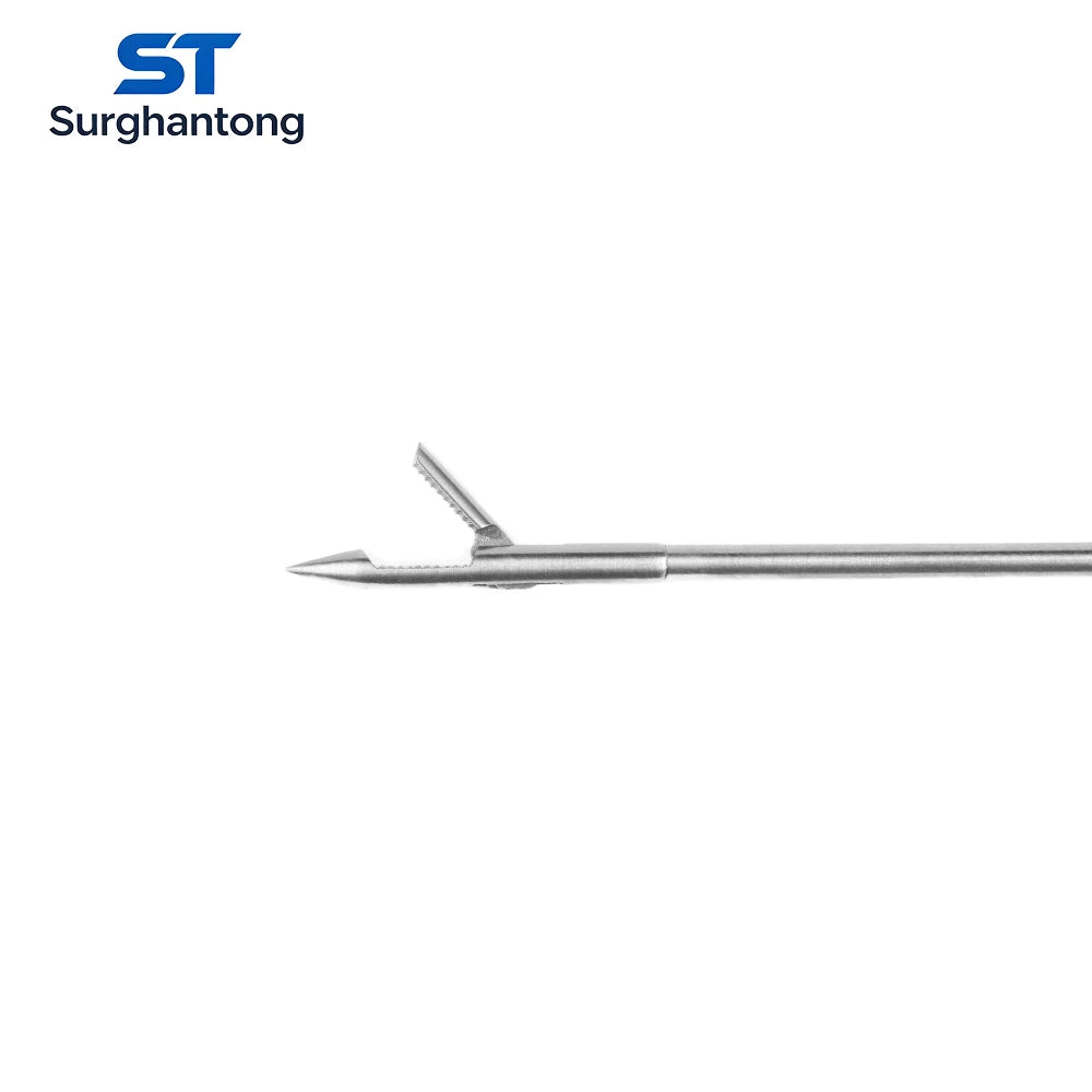 Medical Laparoscopic Hernia Needle Forceps, Laparoscopy Hernia Repair Forceps Wound Closure Suture Forceps Veterinary