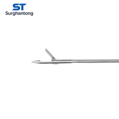 Medical Laparoscopic Hernia Needle Forceps, Laparoscopy Hernia Repair Forceps Wound Closure Suture Forceps Veterinary