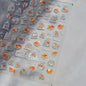 Colorful Water Bubble 5D Nail Art Stickers Goldfish Koi carp Dreamy Polarized Dreamlike Self Adhesive Delicate Manicure Decals