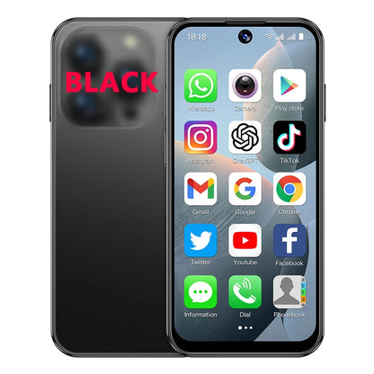 SOYES XS19 3G Mini Smartphone Android 10.0 Dual SIM Standby 3.88 Inch HD Mobile Phone 2GB+16GB 2000mAh Small Cell Phones Face ID
