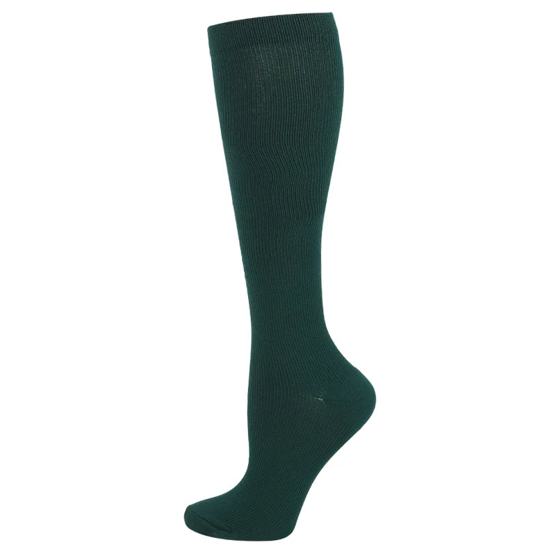 Compression Socks Running Sports Socks Medical Nursing 20-30mmhg for Flight Travel Pregnancy Edema Diabetes Varicose Veins Socks