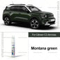Touch Up Paint Pen Quick Repair Car Scratch Chip Paint Brush Cosmo blue black Montana green Ploar white For Citroen C3 Aircross
