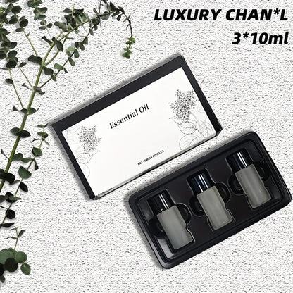 Car Air Fresheners, Three-Piece Set, Portable Car Fragrance, Various Perfume Scents, Used with a Car Diffuser
