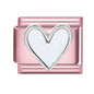 Pink Color Y2K Butterfly Star Bow Rabbit Heart Pendant Italian Charm Links Fit 9mm Stainless Steel Bracelet DIY Making Gifts
