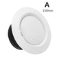 100/150mm Various Shapes Air Vent Extract Valve Grille Air Circulation Vents Cover Round Ducting Ventilation Cover Accessories