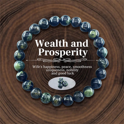8mm Natural Stone Beaded Bracelets For Women Men Bring Wealth Love Energy Protection Crystal Beads Bracelets Meditation Jewelry