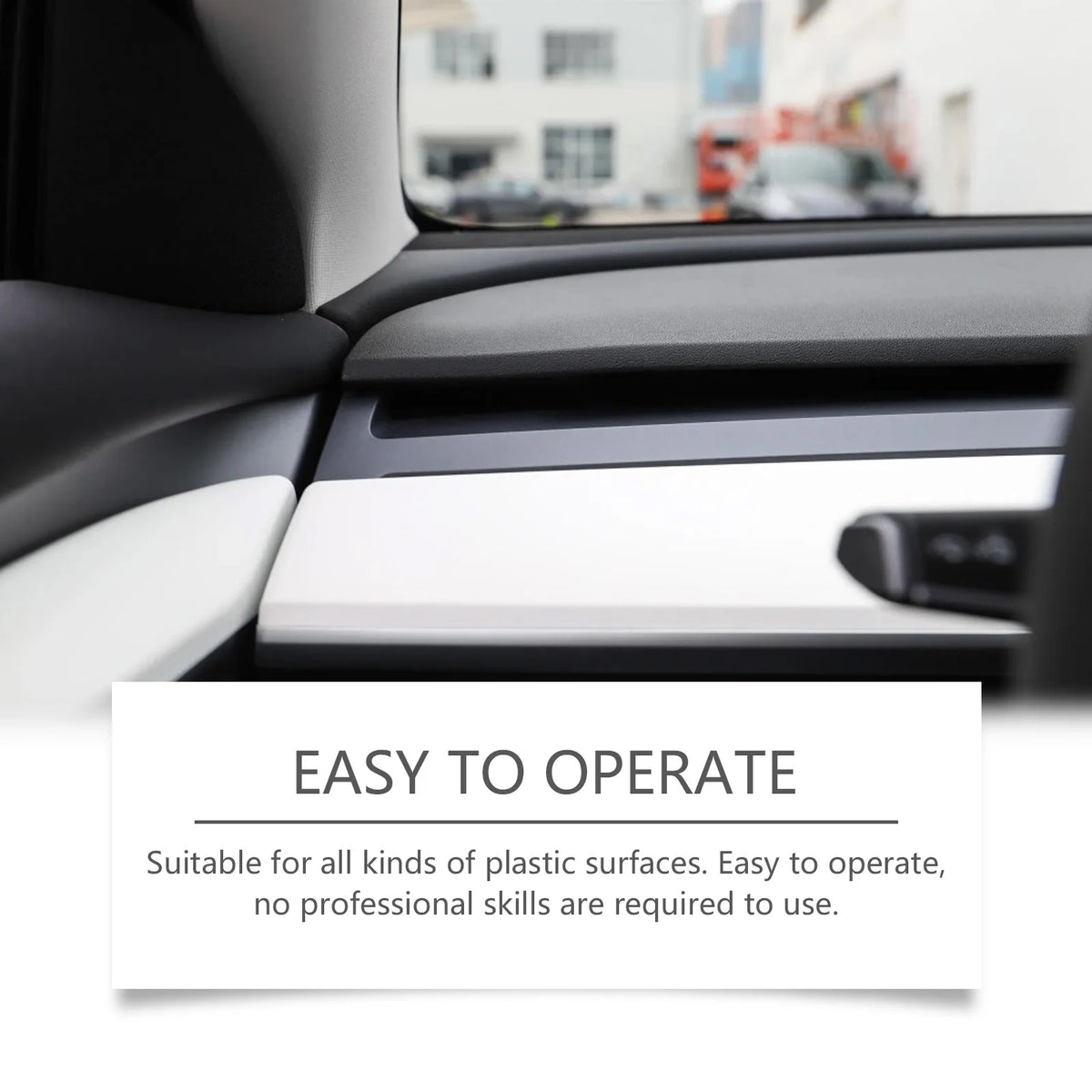 Car Plastic Restorer Spray for Trim, Dashboard/-like/Chrome Renew, Plastic Repairman Headlight Restoration Cleaner Car Detailing
