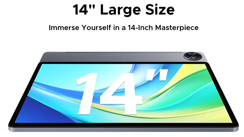 Global Version DOOGEE Tab E3 Max Tablet PC Android 15 Gemini AI 14'' 2.1K Screen 8GB RAM 256GB 13500mAh Large Battery Smart Pad