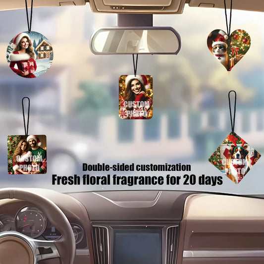 Car Fragrance Freshener, Pleasant Scent Perfume for Auto Cabin Interior Truck SUV RV Decorative Accessory