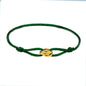 Zalman Wholesale GDS888 Luxury Unisex Bracelet 3 Metal Buckle Hand Chain Adjustable Men's Rope Bracelet for Women Jewelry Gifts