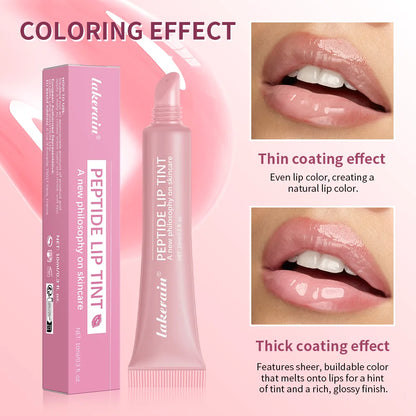 4pcs /set Moisturizing Lip Glaze Mirror Glass Long Lasting Lip Gloss Liquid Lipstick Makeup Glossy Lip Care Cosmetic