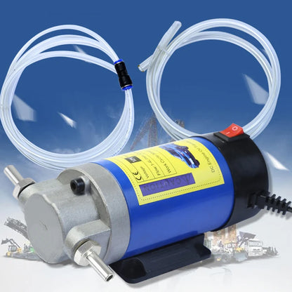 Portable 12V/24V Oil Transfer Pump 1-4L/min Extractor Fluid Suction Electric Change Fuel Pump Siphon Tool for Car Motor Boats