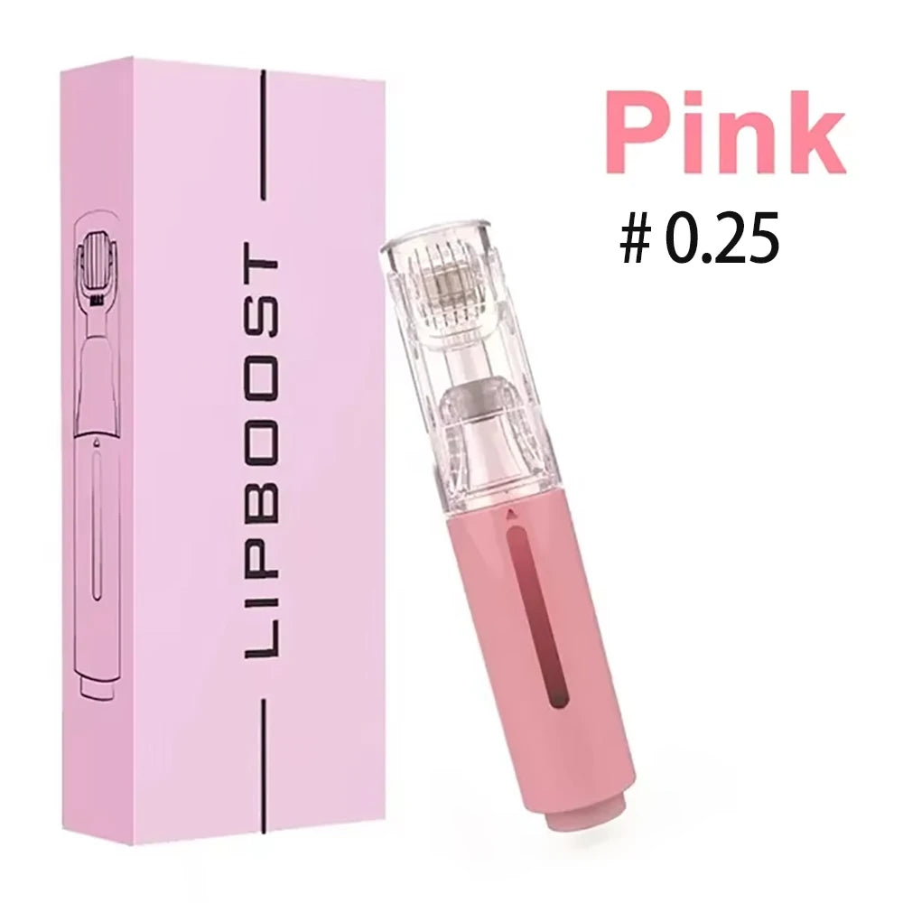105 Titanium Needle Derma Roller Lip Boost Microneedle Dermaroller for Lip Beard Hair Care Micro Needle Face Massage Beauty Tool