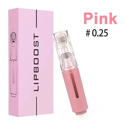 105 Titanium Needle Derma Roller Lip Boost Microneedle Dermaroller for Lip Beard Hair Care Micro Needle Face Massage Beauty Tool