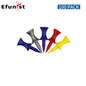 Plastic Golf Tee Pack 50/100 Pcs Step Down Golf Tees Colorful For All Over Sized Driver Irons Hybrids Longer Distance Drop Ship
