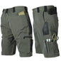 Tactical Camouflage Shorts Outdoor Work Pants Men's Multi-pocket Casual Cargo Short Pants Quick Dry Wear-resisting Shorts Male