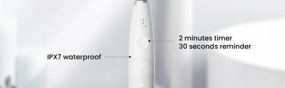 Electric Toothbrush for Adults,Oclean 150 Days Battery Life Electric Toothbrush with 3 Brush Heads  5 Modes IPX7 Waterpoor