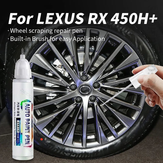 For LEXUS RX 450H+ Touch Up Paint Wheel Repair Kit Wheel Scratch Repair Rim Paint For Car Wheel Repair Grey Silver Black