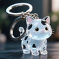 Hot Sale Cute Animal Fur Capsule Keychain,Transparent Cat Hair Bag Pendant,Souvenir Collection and Gift Decorative Accessory