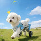 Pet Dog Wheelchair Cart Adjustable Pet Mobility Aid with Wheels Disabled Cat Dog Rehabilitation Walking Mobility Aid Pet Bracket