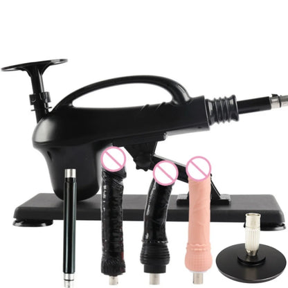 FREDORCH Upgraded Sex Machine for Women with Dildos Automatic Masturbation Machine Pump Gun Love Machine Couple Sex Toys
