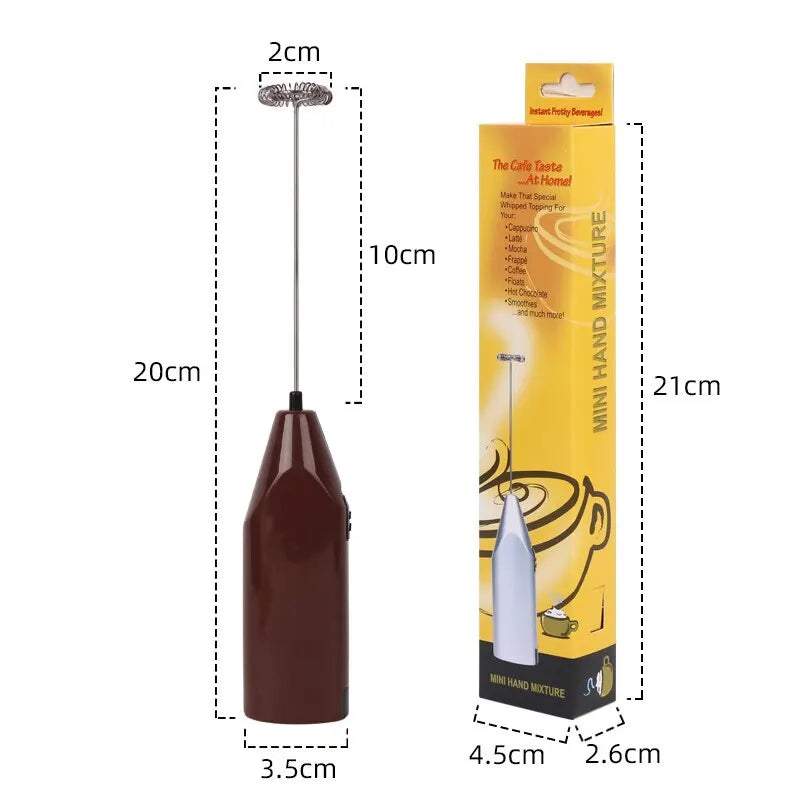 Electric Milk Frother Handheld Egg Beater Foamer Coffee Maker Electric Blender Mixer Mini Portable Blender Kitchen Tools