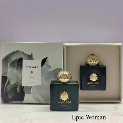 100ml Women’s AMOUAGE Parfum Long Lasting Luxury Oriental Floral Perfume Collection with Spicy Woody Fruity Sweet Elegant Scents