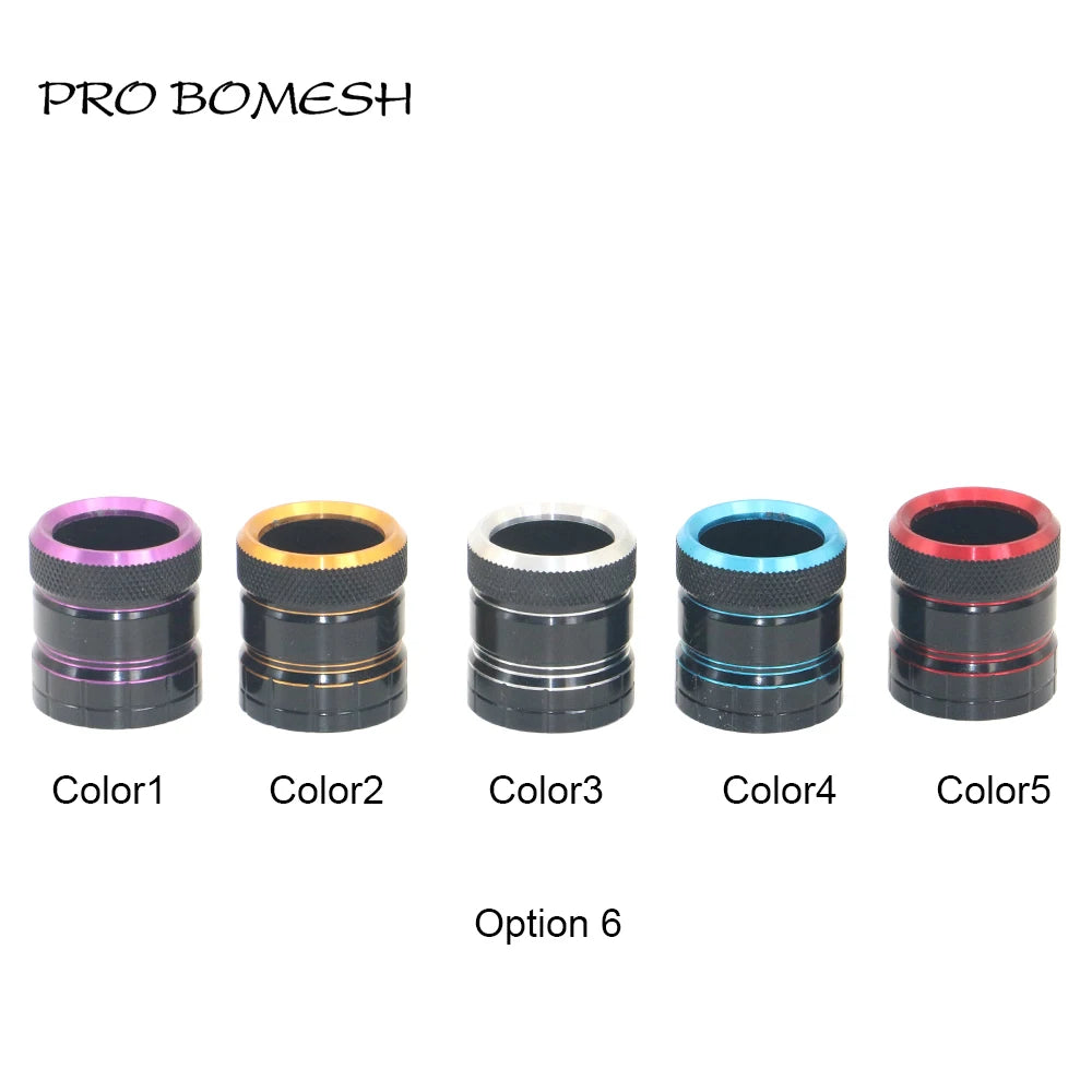 Pro Bomesh Aluminum Locking Nutt Fishing Reel Seat Decorative Trim Part DIY Fishing Rod Component Accessory