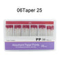 WELLCK 1 Box Dental Absorbent Paper Points Sterile Mixed Sizes 02 04 06 Taper 15-40# For Dentist Use Dentistry Materials
