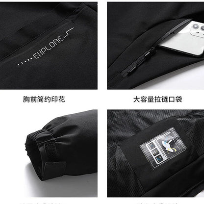 Camping Jacket Coats Men Water & Windproof Windbreaker Jacket Male Hiking Clothing Jacket Man Tops Fishing Wearing Free Shipping