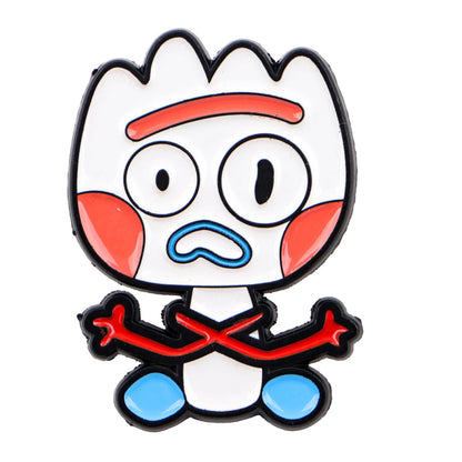Cute Robot Enamel Pin Cartoon Dog Brooch For Coat Women's Brooches Fashion Lapel Badges Jewelry Gift for Friends