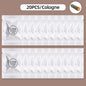 50/40/30/20/10pcs Car Air Freshener Supplement 7 Pcs/Lot Solid Car Perfume Car Air Conditioner Vent Auto Ocean Refill Air Outle
