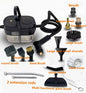 1.6L Handheld Steam Cleaner for Home, Multi-Purpose Portable Steamer for Floors, Tiles, Grout, Carpet, Windows 2500W Powerful