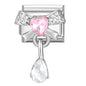 Y2K Series Heart Flowers Cherry Ball Butterfly Italian Charm Links Fit 9mm Stainless Steel Bracelet DIY Making Jewelry Gifts