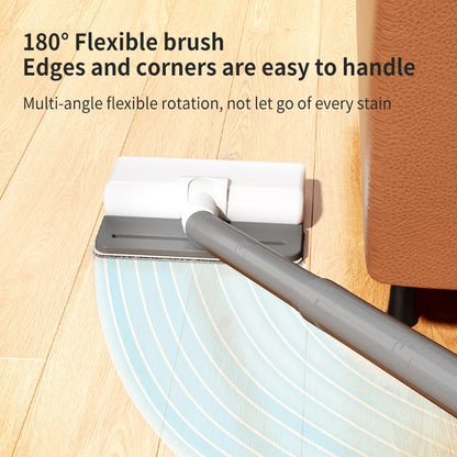 Handheld Cordless Vacuum Cleaner, 18Kpa 55Mins Smart Stick Vac with Tangle-Resistant Design Hard Floor Carpets Pet Hair