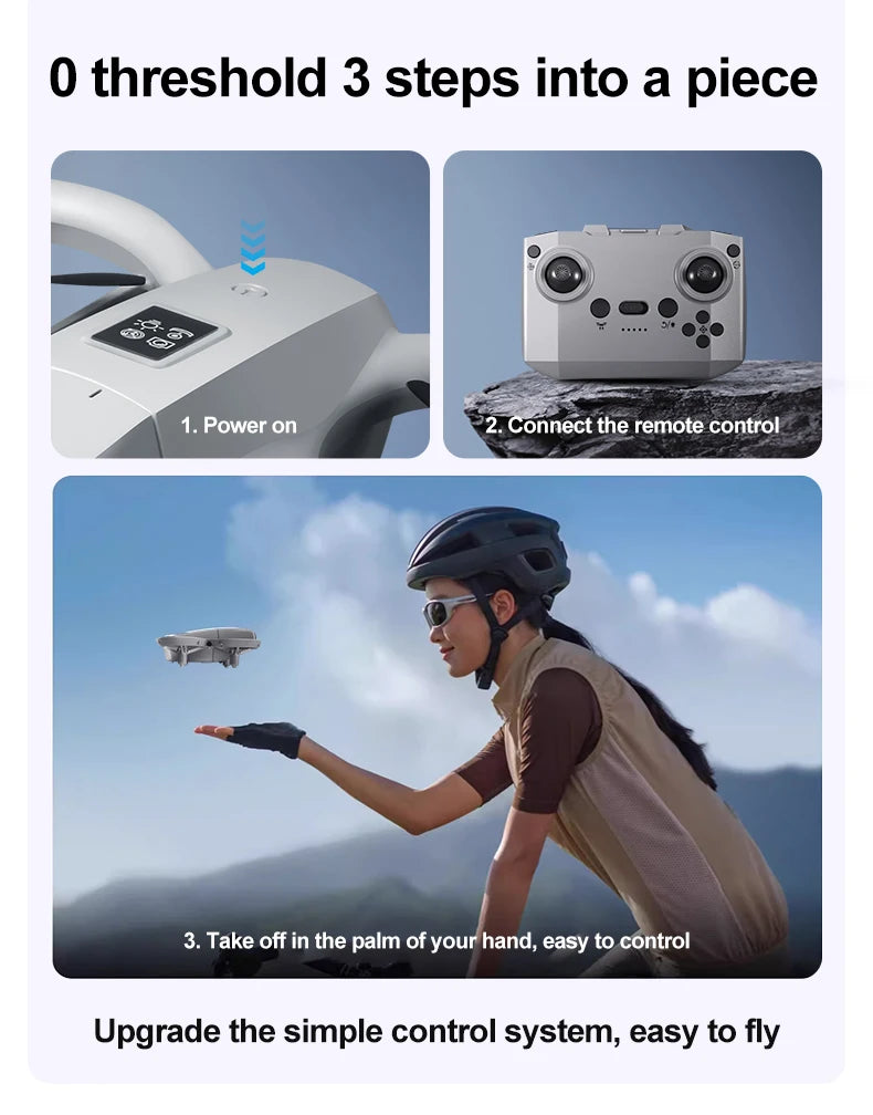 Lenovo GT3 GPS Drone 8K Aerial HD Photography Optical Flow Positioning Five-side Obstacle Avoidance Brushless Foldable Drone