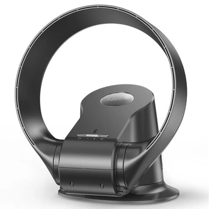 Electric Mute Fan with Remote Controlled Bladeless Powerful Soft Wind Wall Fan for Home Desktop Tower Fan 180 Deg Swinging