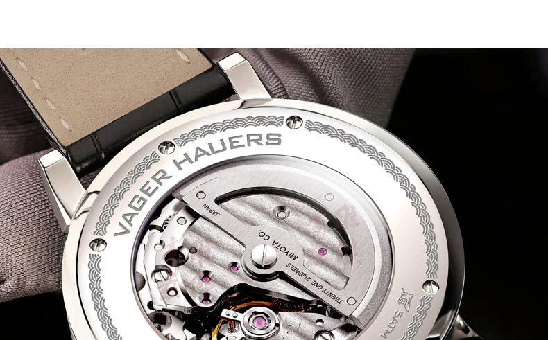 Product Watch Men's Mechanical Watch Fully Automatic Leather Waterproof Runa FPJ Water Drop Needle Men's Watch