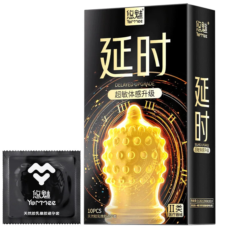 Extra Large Size 65mm Condoms Adults Toys For Men 10pcs XXL G-Spot Penis Sleeve Super Ultra Thin Smooth Condones Sex Products