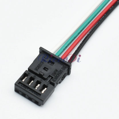 1 Set 4 Pin Automotive Connector Car Ambient Light Door Light Wire Harness Plug 968813-9 838069609 0-1452576-1 968813-1