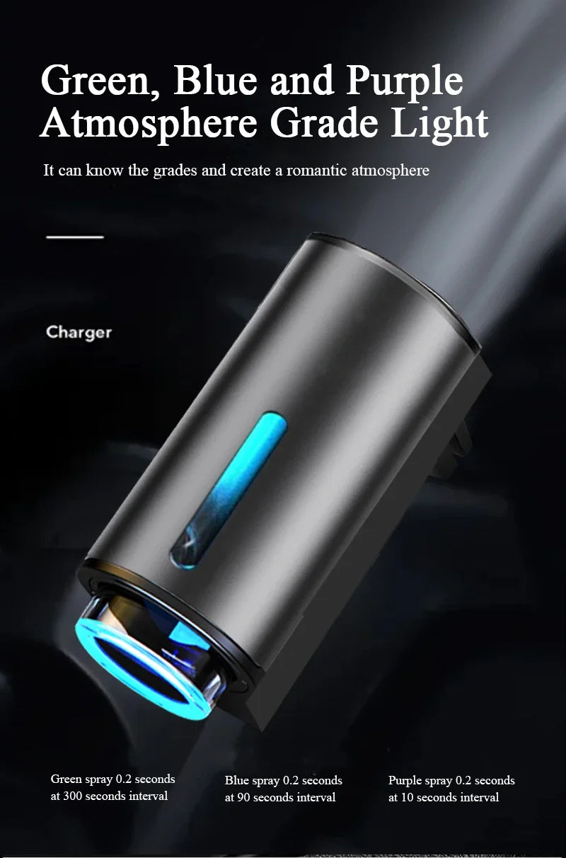 Air Freshener In The Car Aroma Diffuser 3 Levels Of Adjustable Intelligent Rechargeable Fragrance Diffuser Interior Car Accessor