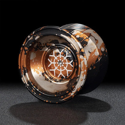 Yoyo Professional Magic Metal Yoyo With 10 Ball Bearing Alloy Aluminum High Speed Unresponsive Yoyo Classic Toys For Kids