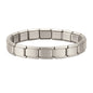 New Women's Men's Jewelry DIY 9MM Width Italian Elastic Charm Bracelet Solid Color Stainless Steel Fashion Bangle