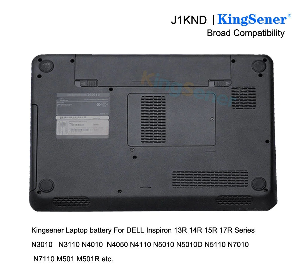 KingSener  J1KND Laptop Battery for DELL Inspiron N4010 N3010 N3110 N4050 N4110 N5010 N5010D N5110 N7010 N7110