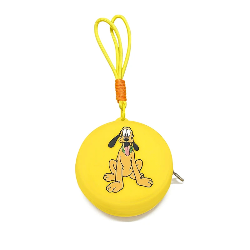 Cartoon Silicone Nipple Storage Bag  Kids Pacifier Holder Portable Silicone  Food-Grade Pendant DIY Accessories Baby Toy Gift