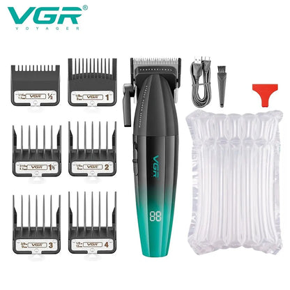 VGR Hair Clipper Cordless Hair Trimmer Professional Hair Cutting Machine Electric 9000 Rpm Haircut Clipper for Men V-003 V-906