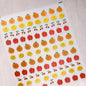 Fresh Sweet Fruits Strawberry Cherry Bowknot Love Heart Lemon 5D Nail Art Stickers Self Adhesive Decorations Nail Manicure Decal